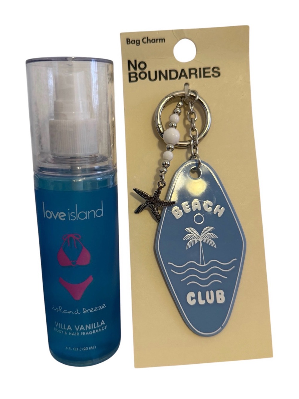 Beach Theme Bag Charm & Mist